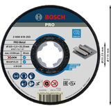 X-LOCK Expert for Metal 115x2.5x22.23 Straight Cutting