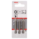 Screwdriver bit Extra Hard R2, 49 mm 3 pcs.