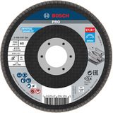 PRO Metal X571 Flap Disc Straight Version Fiber for Small Angle Grinders