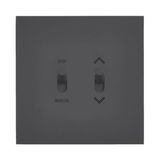 Art d'Arnould univers Epure fixed position roller shutter control - matte black