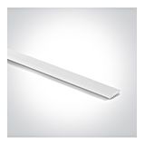 7900/W WHITE PROFILE FOR HEAT DISSIPATION 2m