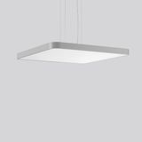 TRIONA square, 56 W, 7550 lm, 840, silver, smart+free Pendant luminair