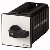 T5-7-8371/E Changeoverswitches, T5, 100 A, flush mounting, 7 contact unit(s), Contacts: 14, 90 °, maintained, Without 0 (Off) position, 1-2, Design number 8371