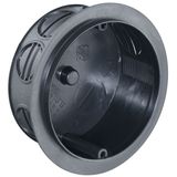 Flush-mounting junction box