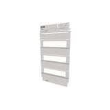 GAH3-KLV Replacement front plate, hollow-wall, 3-row for KLV-HW