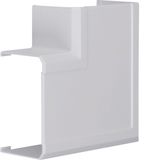 Flat angle overlapping for wall trunking BRN 70x110mm of PVC in light