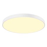 MEDO® PRO 90, ceiling-mounted light, round, 3000/4000K, 74W, trailing-edge phase, 110°, white