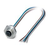 SACC-E-M12FS-5CON-M20/0,5 VA - Device connector front mounting