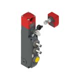NG series safety switch with lock and integrated control devices, with actuator