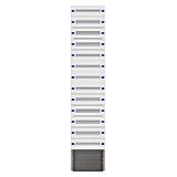 Combination Distributor Modular chassis 420mm 45HU, complete