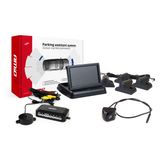 Parking assistant system TFT02 4,3" with HD-310-LED 4 sensors black Truck