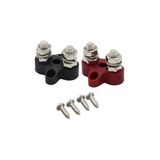 Victron Energy Power Distribution Systems Dual Terminal Stud M8-linked set (1 red/1 black)