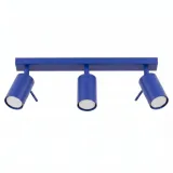 Ceiling lamp RING 3 ultramarine
