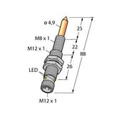Magnetic Field Sensor For Detection of M6 Weld Nuts   NIMFE-EM12/4.9L88-UP6X-H1141/S1182