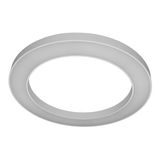 MODUS GEO8000, pendant ring 1150/850mm, LED 840, direct/indirect, 2-circuits,  SATIN opal cover,  white