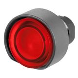 Push-button Ø 32, guarded, illuminated, red
