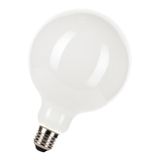LED Filament G125 E27 240V 4W 2700K Opal Dimm