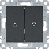 Cde VR Double V&V - noir Ss/Vis