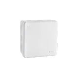IP65 TERMINAL 85X85 BOX WHITE 6-PACK