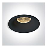 10112C/B/W BLACK COB 12W WW 700mA IP65 DARK LIGHT