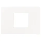 PlanaUp 2Mcentr. cover plate, matt white