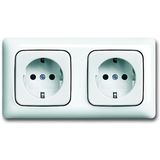 20-2 EUCJ-214K-503 CoverPlates (partly incl. Insert) carat® Alpine white
