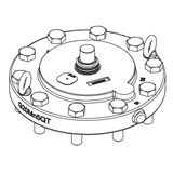 ICM 150 Top cover complete