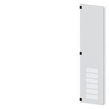 SIVACON, door half, left, with ventilation openings, IP20, H: 2000 mm, W: 450 mm, RAL