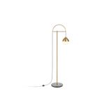 Floor lamp ABIES F,7537,AC220-240V,50/60Hz,1*E27, IP20, Diameter 20 CM,single, gold