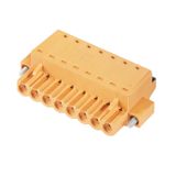 PCB plug-in connector, female plug, 5.08 mm, Number of poles: 20, 180°, PUSH IN with actuator, Clamping range, max. : 3.31 mm², Box