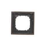 Single computer socket RJ45, cat.6, shielded, black matt