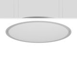 TRIONA round, 66 W, 8050 lm, 830, silver, DALI Recessed ceiling lumina