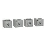 aluminum cable connectors, TransferPacT, for 1 cable 35 to 300 mm2, frame 630 A, 4P, set of 4