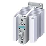 Solid-state contactor 3RF2, 1-ph. AC51 50 A/AC 15 25 A 48-600 V/24 V DC