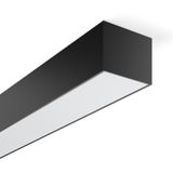 LESS IS MORE vario, 29 W, 3800 lm, 830, black, DALI Ceiling and wall l