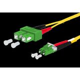OpDAT patch cord SC-D APC/LC-D APC OS2, 2.0 m