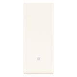 Button 1M neutral aligned white