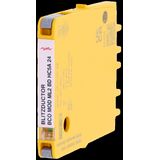 Combined arrester for 1 pair,