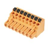 PCB plug-in connector, female plug, 5.08 mm, Number of poles: 12, 90°, PUSH IN with actuator, Clamping range, max. : 3.31 mm², Box