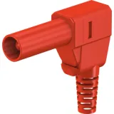 4 mm plug, solder connection, 2.5 mm², CAT II, red, 22.2667-22