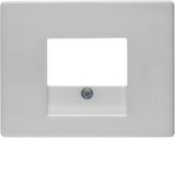 Centrd. RJ-datacont.ds. 2-v, berker Arsys, polarwit