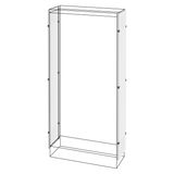 PAIR OF VENTILATED SIDE PANELS - FLOOR MOUNT DISTRIBUTION BOARD - QDX 1600 H