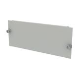 ProfiSNAP Front Plate, for enclosure width 400mm, H=125mm, blind