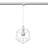 HANGING LAMP 3 PHASE GASPARE WHITE E27 4000K 7.5W 690LM