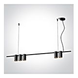 63146A/B BLACK PENDANT GU10 5x7W IP20 100-240V