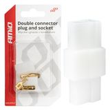 Connector plug and socket set AMIO-03512