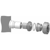 Connector, Solder sleeve adapter set