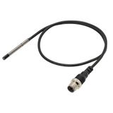Proximity sensor, inductive, Dia 3mm, Non-Shielded, 2mm, DC, 3-wire, Pig-Tail, NPN NO E2E 8080C