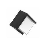 LED facade luminaire CANTI II, 12 W, 1000 lm, IP65, 4000K, black