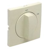COVER PLATE F/ROTARY SWITCH (ON/OFF) IVORY